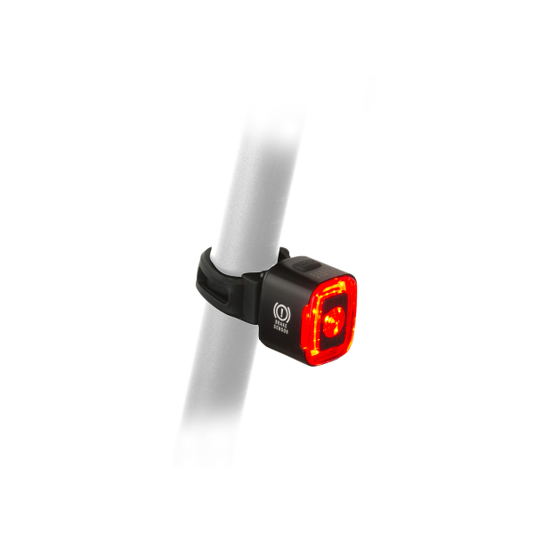 AUTHOR Světlo zad. Cubus Brake USB CobLed 70 lm  (černá/červené-sklo)