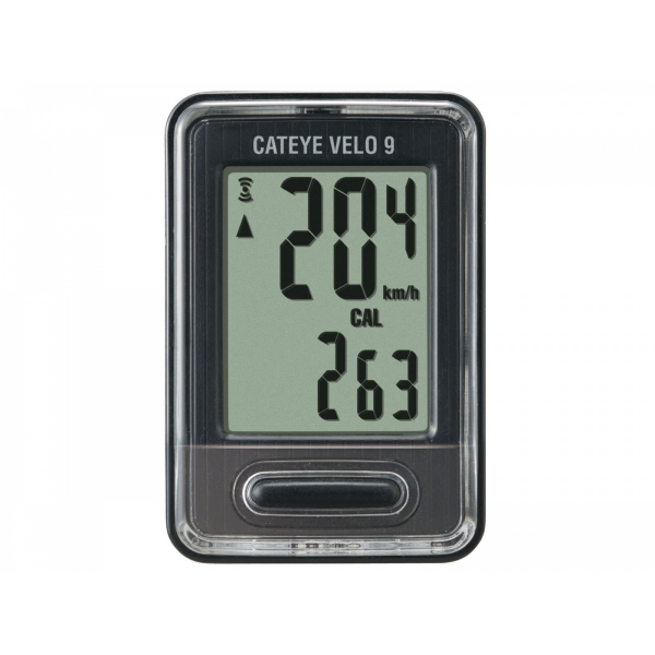 CATEYE Cyklopočítač CAT Velo 9 (VL820)  (černá)