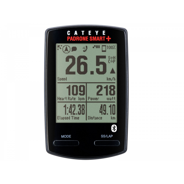 CATEYE Cyklopočítač CAT Padrone Smart+ (SC100B)  (černá)