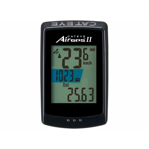 CATEYE Cyklopočítač CAT AirGPS II (GPS100N)  (černá)