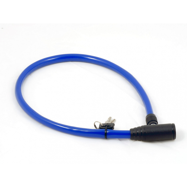 AUTHOR Zámek ACL-04 klíč  d.6x600mm (modrá)