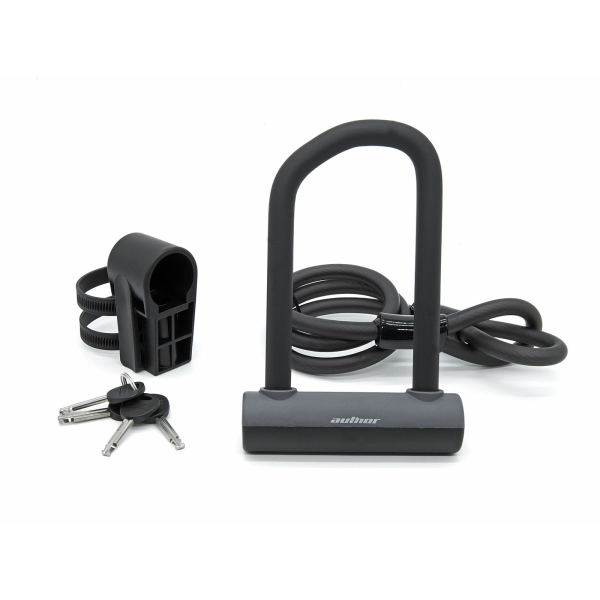 AUTHOR Zámek AUL Cliff ART 150x75mm / d.12x1000mm (černá)