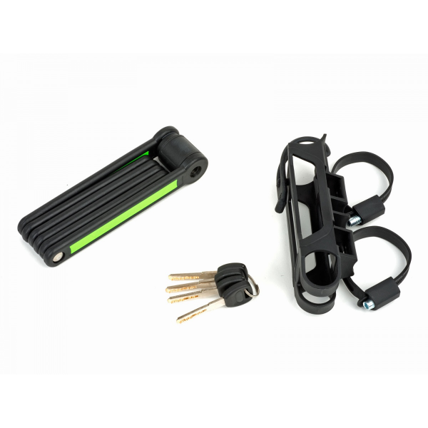 AUTHOR Zámek AUL FlexGuard-6 l.840mm (černá/zelená)