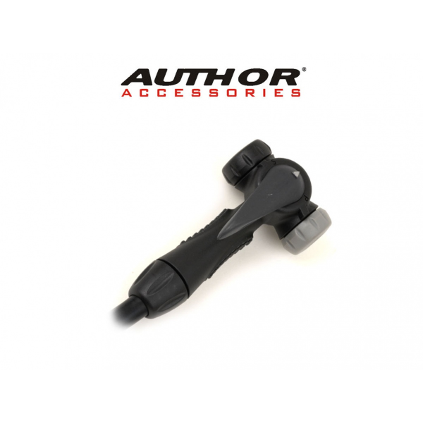 AUTHOR Koncovka hustilky DualHead 2  (černá)