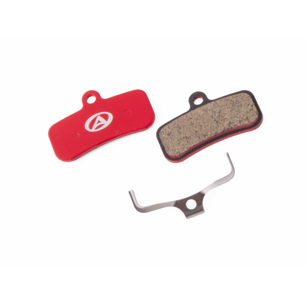 AUTHOR Brzdové destičky ABS-25 Shi D03  (červená)