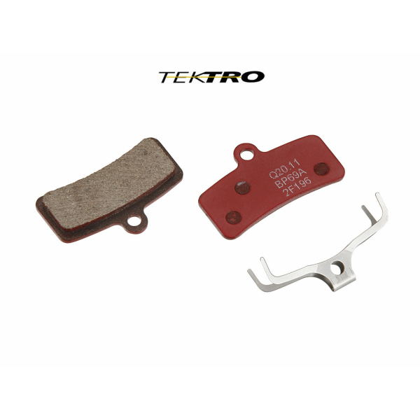 TEKTRO Brzdové destičky TK-Q20.11 - Quadiem  (červená)