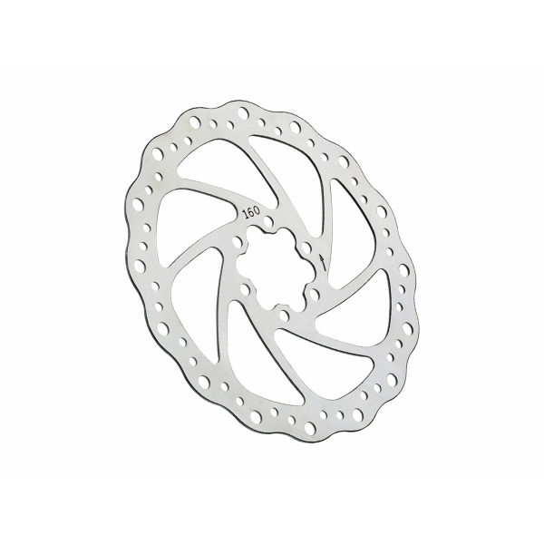 AUTHOR Kotouč ABS-PR91 6 děr 203mm (stříbrná)