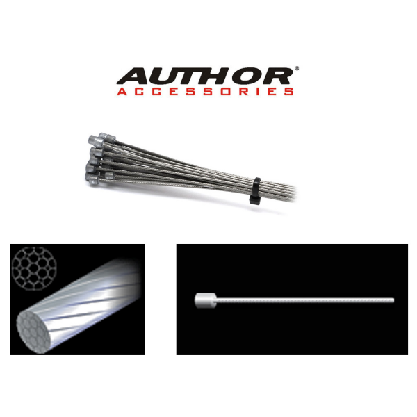 AUTHOR Lanko řadící ABS-Lr-Index 1,2x2000mm  (stříbrná)