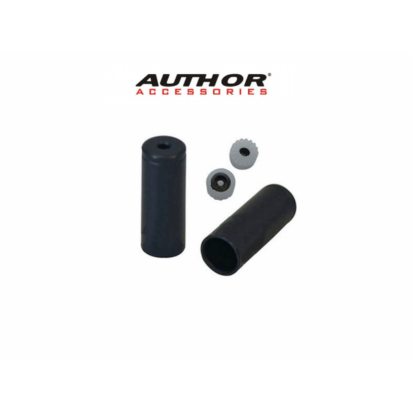 AUTHOR Koncovka bovdenu ABS-Kb-05S Alloy 4mm  (černá)