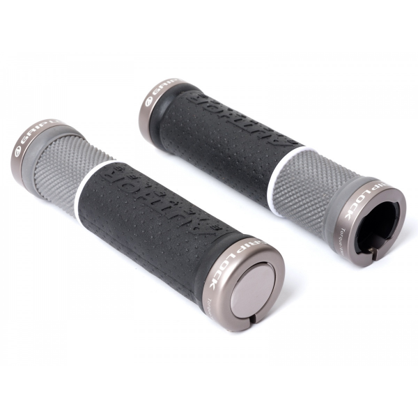 AUTHOR Gripy AGR R20 GripLock  l.130mm (černá/šedá)