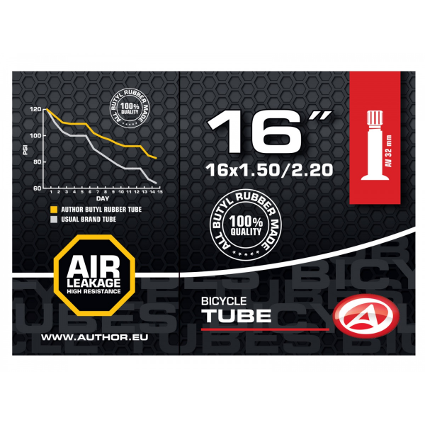 AUTHOR Duše AT-CMP-16" AV32 16x1.50/2.20 (černá)