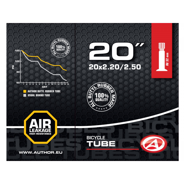 AUTHOR Duše AT-CMP-20" Wide AV32 20x2.20/2.50 (černá)