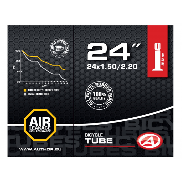 AUTHOR Duše AT-CMP-24" AV32 24x1.50/2.20 (černá)