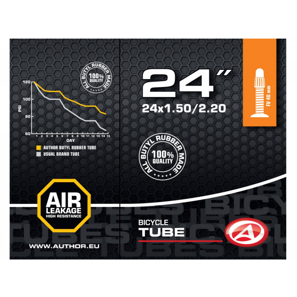 AUTHOR Duše AT-CMP-24" FV40 24x1.50/2.20 (černá)
