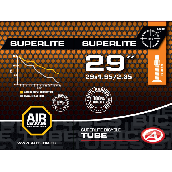 AUTHOR Duše AT-MTB-29" SuperLite FV40 29x1.95/2.35 (černá)