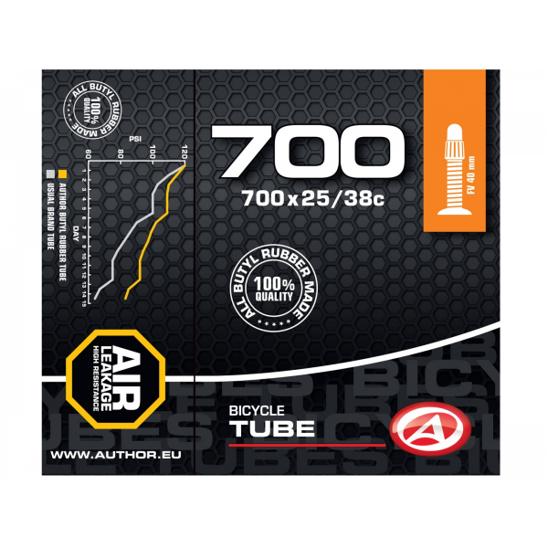 AUTHOR Duše AT-CROSS-700C FV40 700x25/38C (černá)