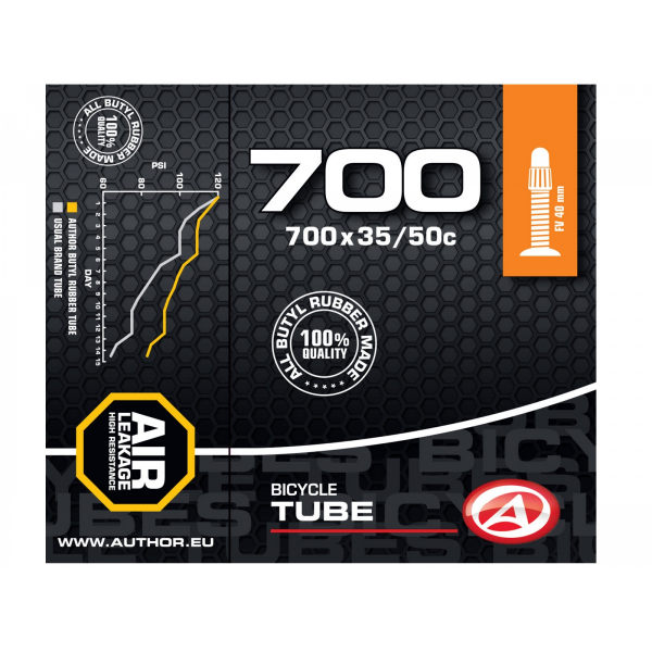 AUTHOR Duše AT-CROSS-700C Wide FV40 700x35/50C (černá)