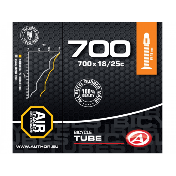 AUTHOR Duše AT-ROAD-700C FV48 700x18/25C (černá)