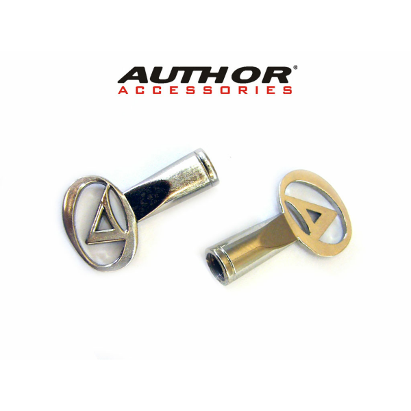 AUTHOR Krytka ventilku BMX FV (stříbrná)