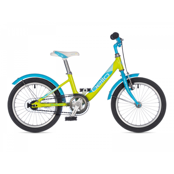 AUTHOR Bello 16 2021-22 9" limeta/modrá dětské 16"kolo