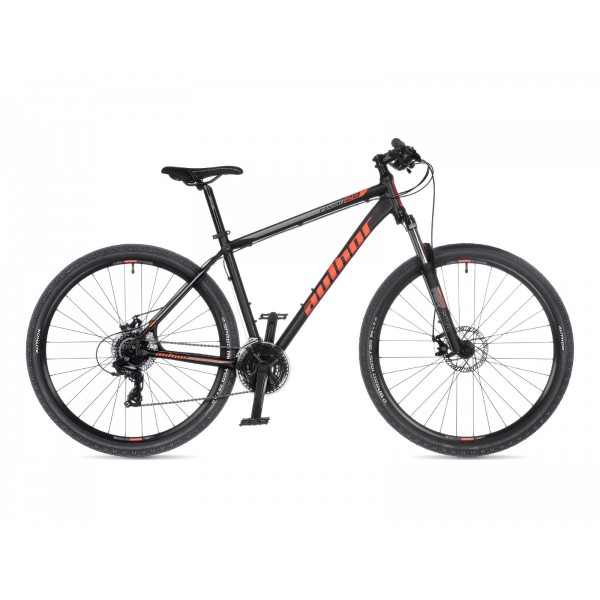 AUTHOR Rival 29 2021-22 17" černá-matná/oranžová MTB XC 29"kolo