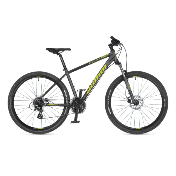 AUTHOR Impulse 27,5 2023-24 17" šedá-matná/limeta MTB XC 27,5"kolo