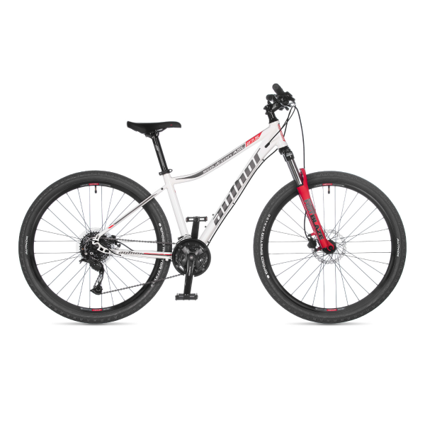 AUTHOR Solution 27,5 ASL 2023-24 16" bílá/červená dámské MTB 27,5"kolo