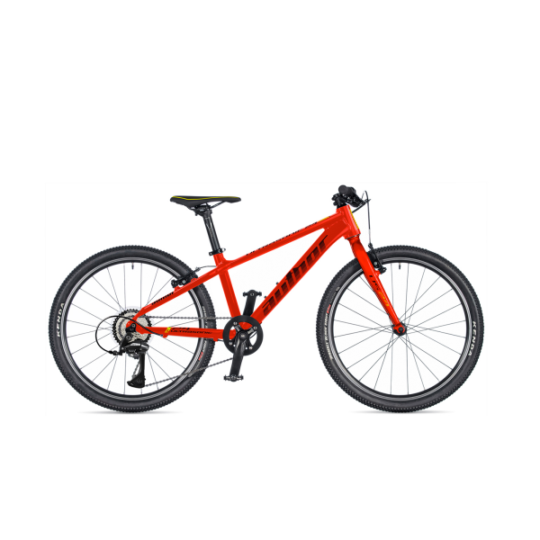 AUTHOR Ultrasonic 24 2025 12" červená/černá/limeta dětské kolo