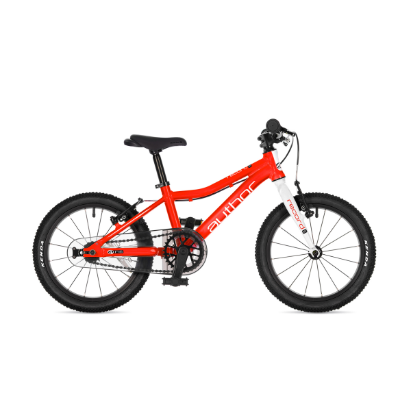 AUTHOR Record 16 2026 9" červená/bílá/stříbrná dětské 16"kolo