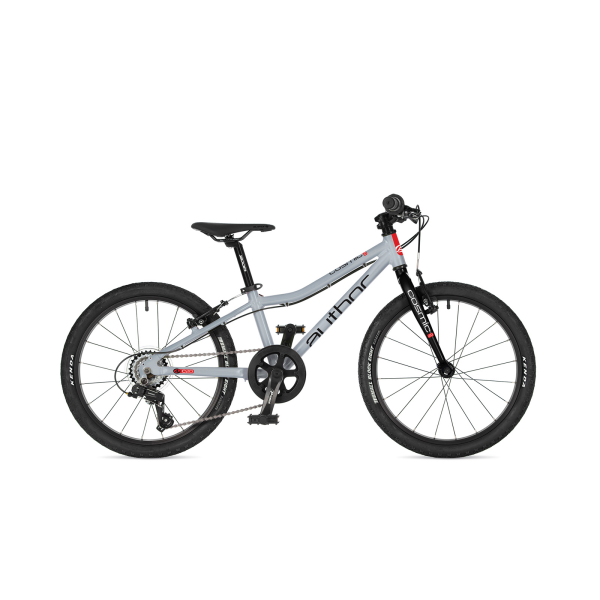 AUTHOR Cosmic 20 2026 10" šedá/černá/červená dětské 20"kolo