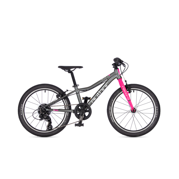 AUTHOR Record 20 2026 10" stříbrná/růžová dětské 20"kolo