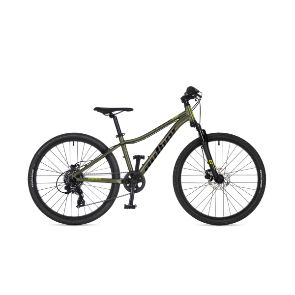 AUTHOR A-Matrix 24D 2026 12,5" zelenozlatá-matná/černá/limeta dětské 24"kolo