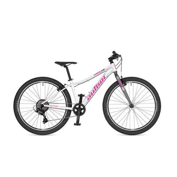 AUTHOR Limit 26 2026 13,5" bílá/stříbrná/růžová dětské 26"kolo