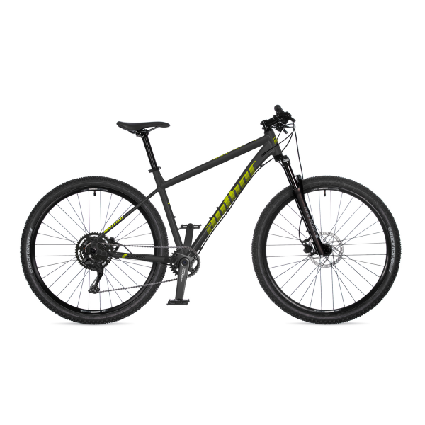 AUTHOR Solution 2026 17" stříbrná-matná/limeta MTB 29"kolo