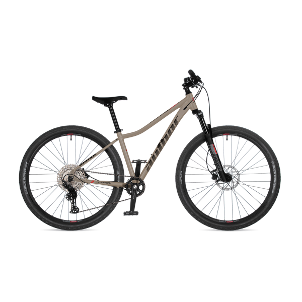 AUTHOR Kinetic ASL 2026 16" titan-matná/černá/červená dámské MTB 29"kolo