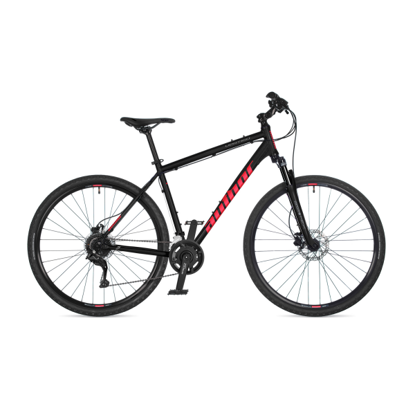 AUTHOR Vertigo 2026 18" černá-matná/červená krosové kolo