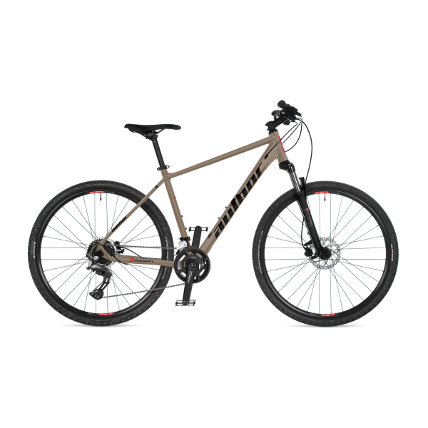 AUTHOR Mission 2026 18" titan-matná/černá/červená krosové kolo