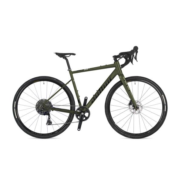 AUTHOR Aura XR7 2026 50 zelenozlatá-matná/černá Gravel kolo