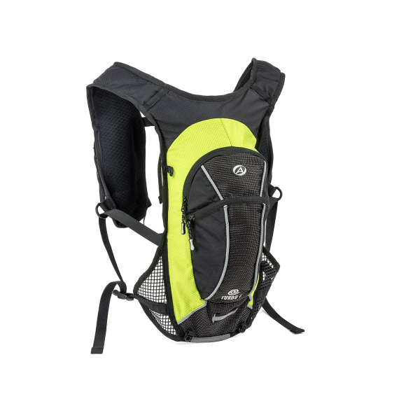 AUTHOR Batoh Turbo-6 VEST  (černá/zelená)
