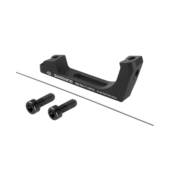 adaptér přední SHIMANO FLAT/POST 140mm, černý