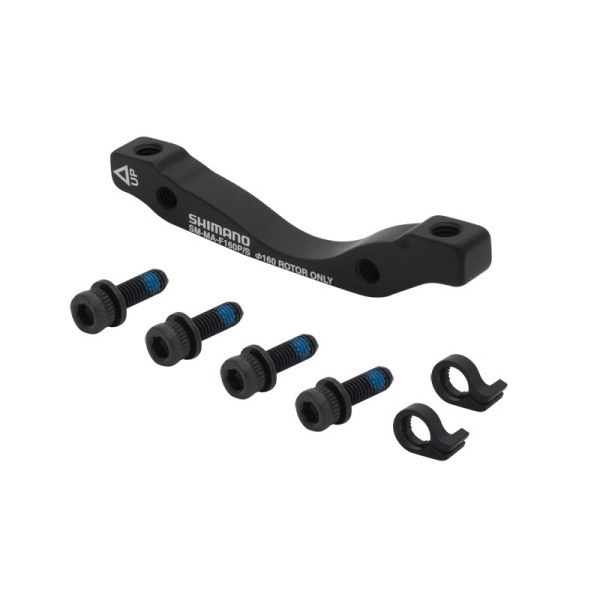 adaptér přední SHIMANO POST/ STAND 160mm, černý