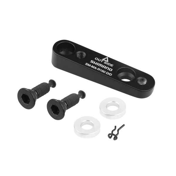 adaptér zadní SHIMANO FLAT/FLAT 160mm, černý