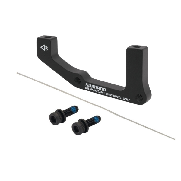 adaptér zadní SHIMANO POST/ STAND 203mm, černý