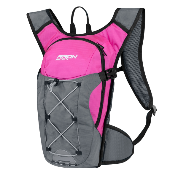 batoh FORCE ARON ACE 10 l, růžovo-šedý