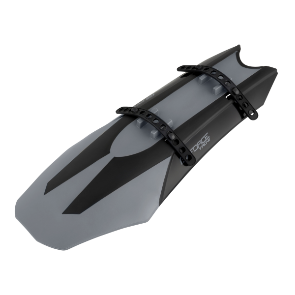 blatník FORCE TROW pod rám + gumový úchyt, čer-šed