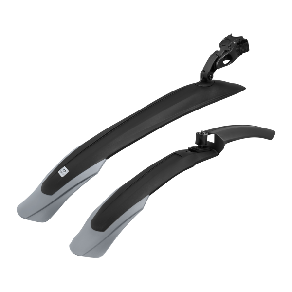 blatníky FORCE WARD, 24"- 29" plast, černo-šedé