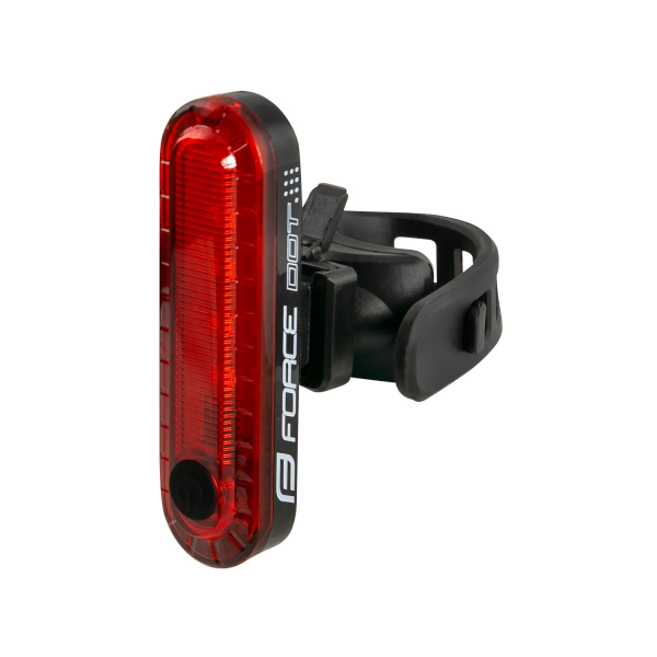 blikačka zadní FORCE DOT 20LM, 5x LED, USB