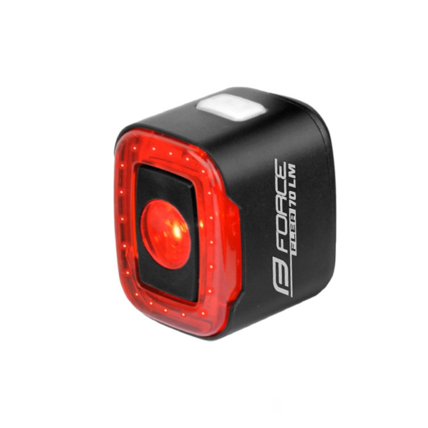 blikačka zadní FORCE FLEA 70 LM, 1 LED, USB