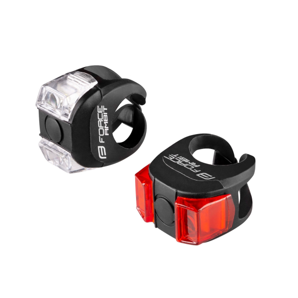 blikačky sada F AMBIT bateriové,  přední + zadní