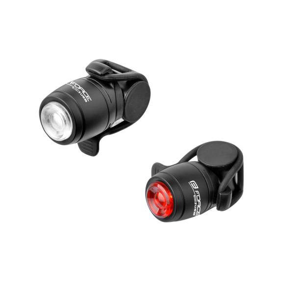 blikačky sada FORCE NIB USB přední+zadní